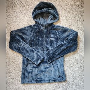 Columbia Fireside Quilted Fleece 1/2 Zip Pullover Gray Women's Size XS NWOT